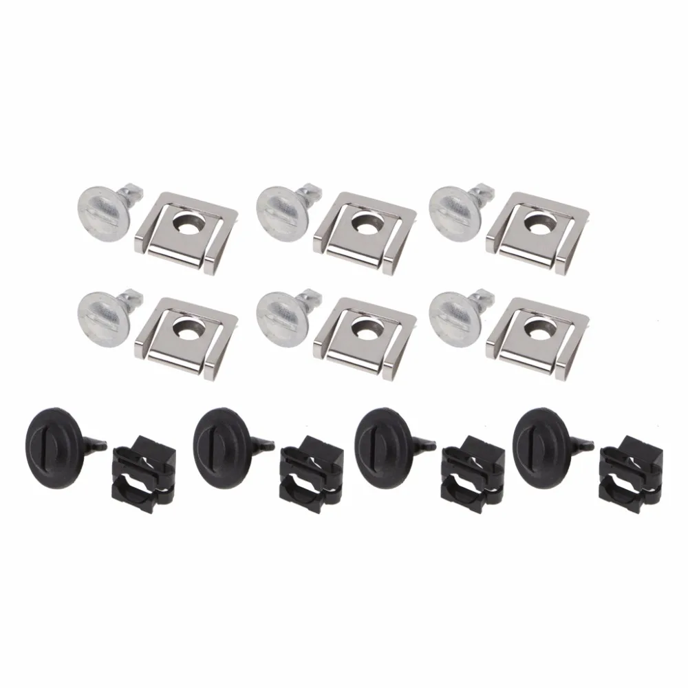 アンダートレイガードエンジンカバー固定クリップ、auta4およびa6用