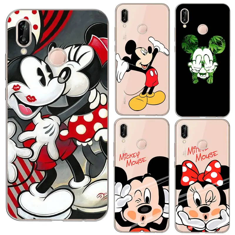 

FOR Phone Case Huawei P20 Lite Cute Silicon Cartoon Animal Cover For Huawei p8 p9 p10 p20 Lite Pro Case Soft Silicon