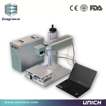 

20W 30W laser marking machine for bearings cloth jewelry