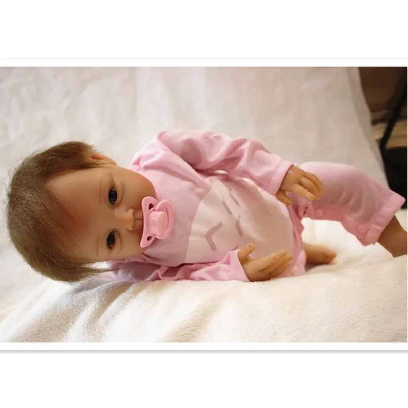 Reborn Baby Dolls мягкие виниловые куклы развивающие игрушки для детей подарки 50 см