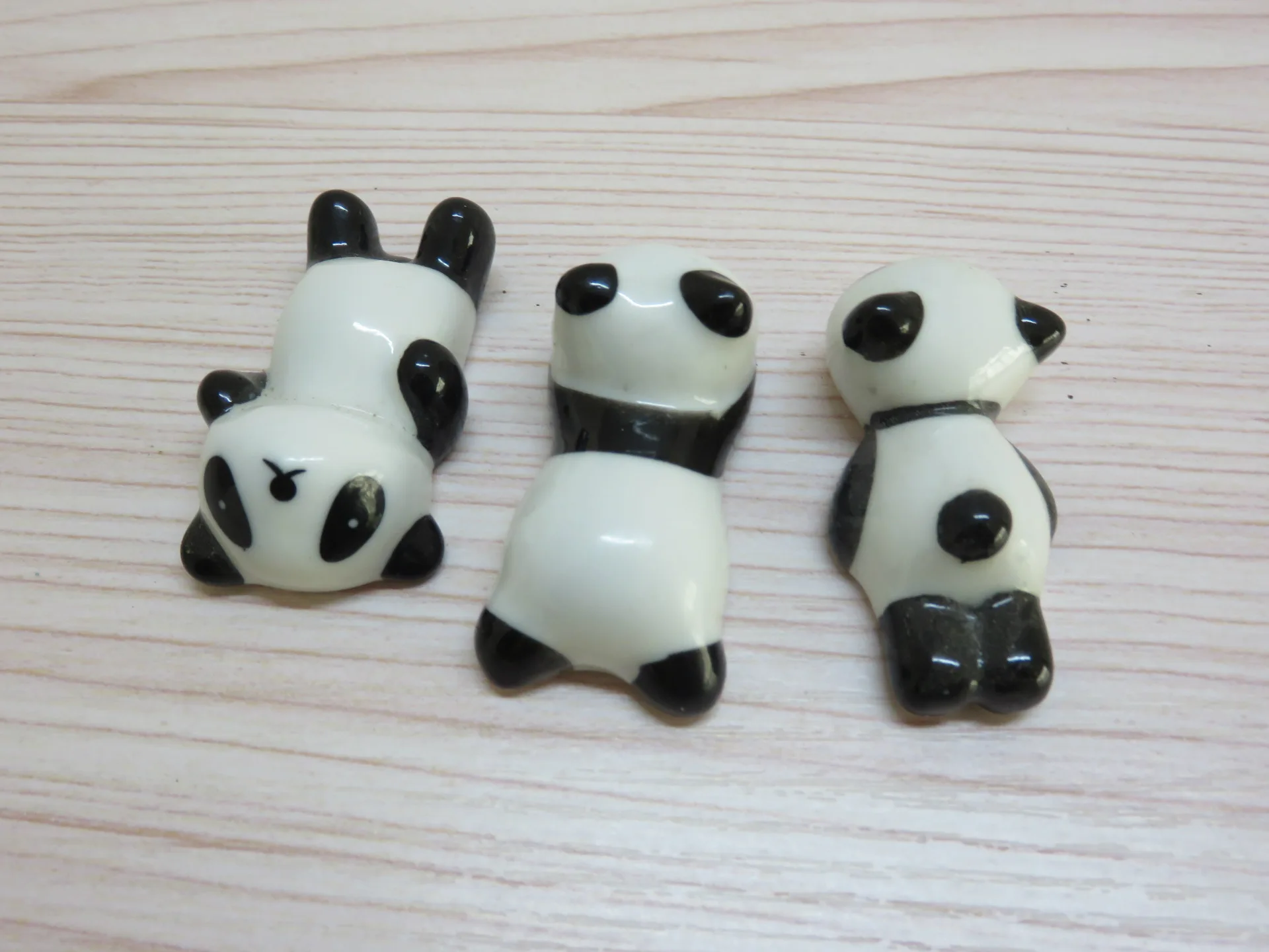 Dehua Ceramic Decoration Craft of Chopstick Shelf Panda Chopstick Holder Creative Gift Home Tableware