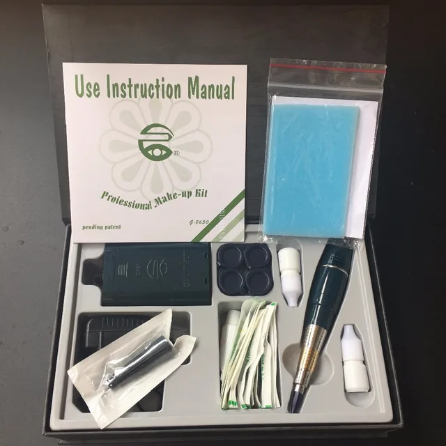 1 Set Original Taiwan Permanent Makeup Kit Tattoo Giant Sun Machine With Battery Tattoo Machine ...