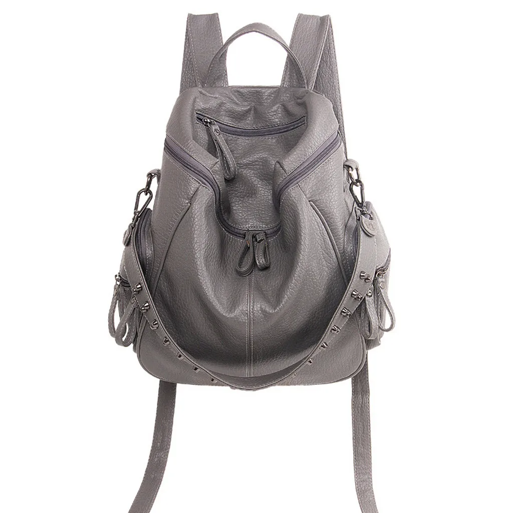 Женский рюкзак из натуральной кожи, женская сумка через плечо, сумка через плечо, трехслойная сумка, верхний слой кожи, с рисунком личи, сумка для отдыха