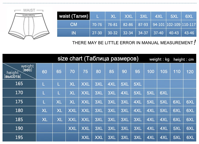 Мужские трусы 4xl