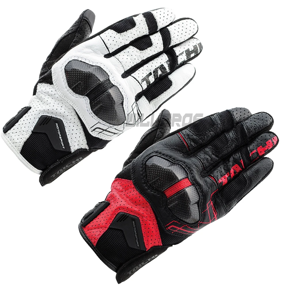 RST 426 RS Armed Leather Mesh Gloves Summer Riding Moto Racing Motorcycle Leather Gloves