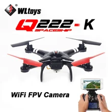 WLtoys Q222K WiFi FPV 720P один ключ-возврат и взлет барометр Набор Высокая RC Квадрокоптер с HD камерой RTF