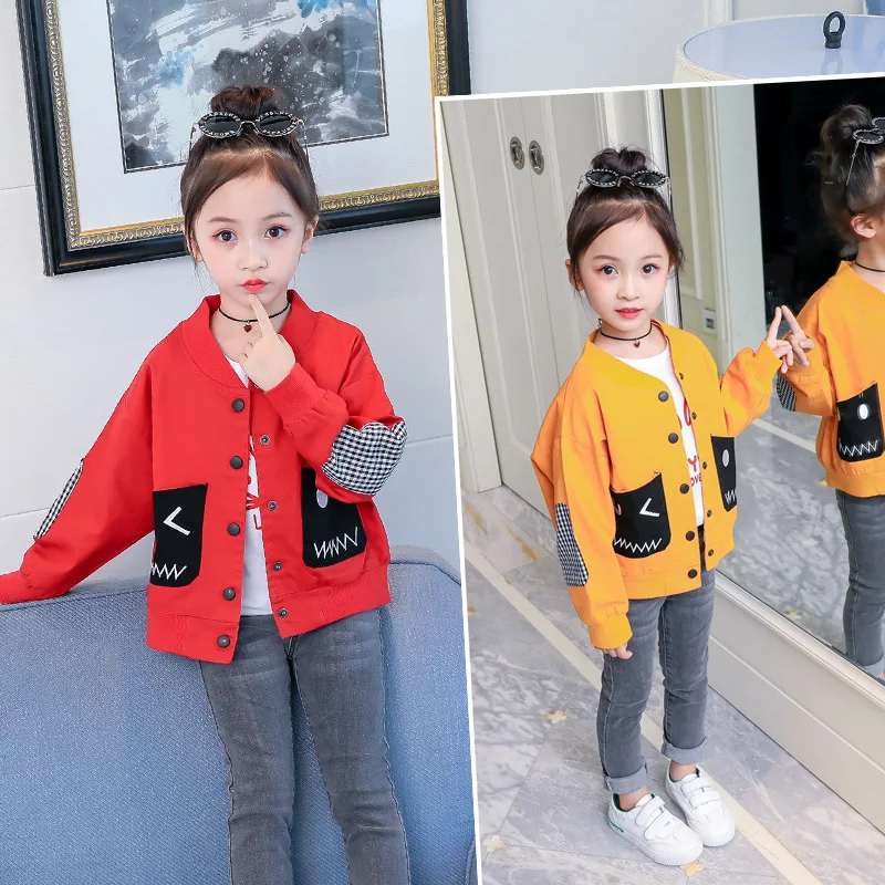 

Toddler Girl Jackets 2018 New Fashion Autumn Winter Baby Girl Boutique Clothes Teenager Girls Fashion Coats Kids Teens Outwear 9