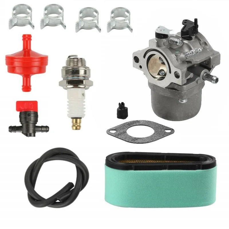 

Carburetor Kit Replacement Accessory For Briggs Stratton LMT-165 Carburetor Kit LMT-166 LMT-162 12.5HP Washer Spark Plug Clamps