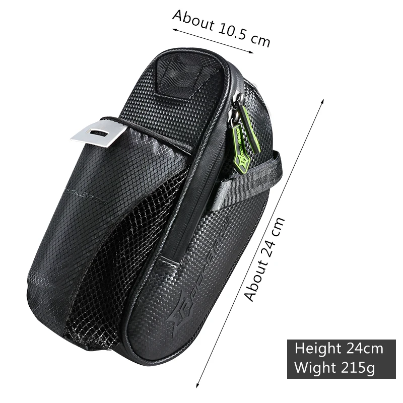  ROCKBROS Bicycle Saddle Bag With Water Bottle Pocket Waterproof MTB Bike Rear Bags Cycling Rear Sea - 32712024750
