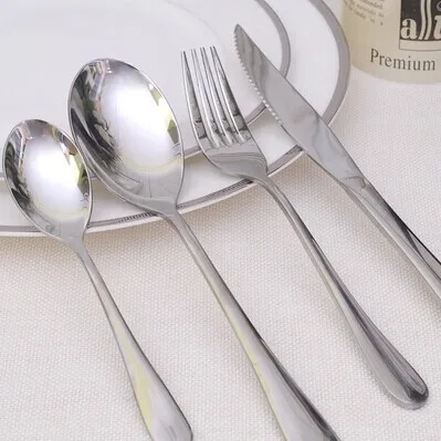 2017 High Quality New Mirror Polished Stainless Steel Wedding 2017 High Quality New Mirror Polished Stainless Steel Wedding Cutlery Set Knife Coffee Fork Steak And Whole In Dinnerware Sets From Home
