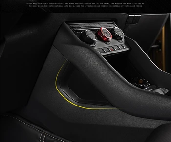 

Car Side Center Control Storage Box Gap Plate Cover Interior Mouldings Fit For Skoda Kodiaq 2017 2018 2019 Plastic