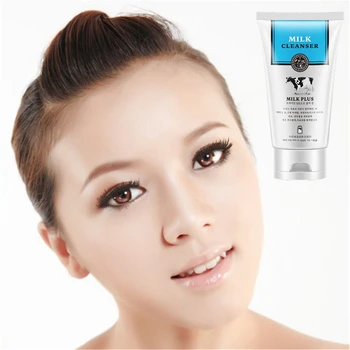

LOVE THANKS Milk Essence Cleansing Gel Deep Clean Shrink Pores Hydrating Whitening Moisturizing Cleanser 100g