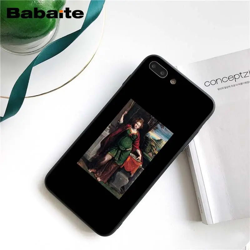 Babaite художественная мода картина маслом подводный мальчик и девочка чехол для телефона для iphone 11 Pro 11Pro Max 8 7 6 6S Plus X XS MAX 5S SE XR - Цвет: A13