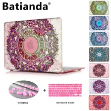 Crystal Case For Apple Macbook Air 13.3 11 Pro 13 12 15 Retina Laptop Print Cover 2016 2017 New Touch Bar Model + Keyboard Cover
