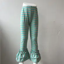 Детская одежда для девочек; ; женские брюки с рюшами; штаны с оборками; штаны с двойными оборками