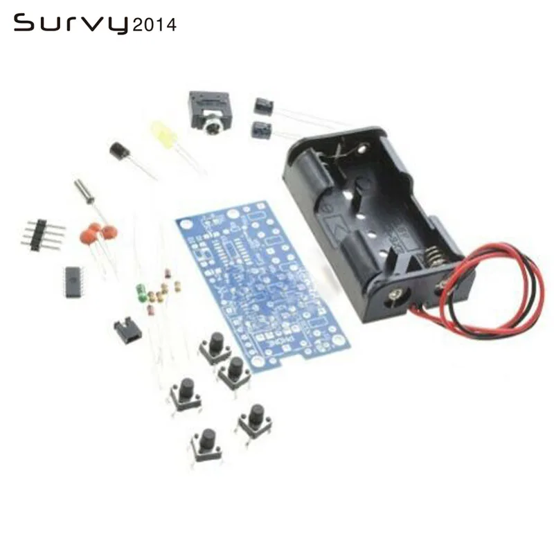 Wireless Stereo FM Radio Receiver Module PCB FM DIY Electronic Kits 76MHz-108MHz DC 1.8V-3.6V