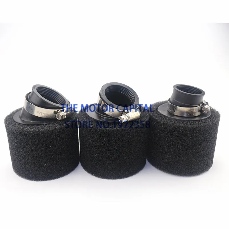 Foam Performance Air Filter 35mm Black curved Neck For Pit Bikes /& Quad Bikes