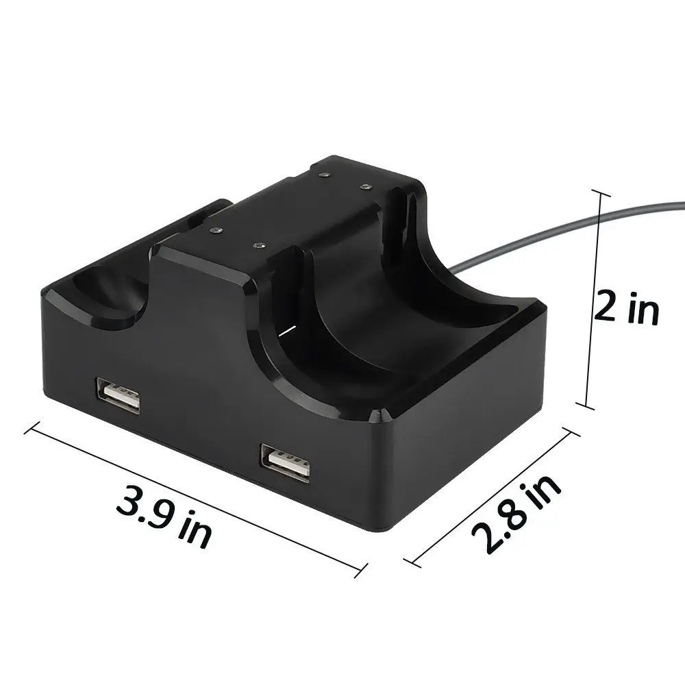 OSTENT 4 USB светодиодный зарядная док-станция зарядное устройство электростанция для nintendo переключатель контроллер Joy-Con