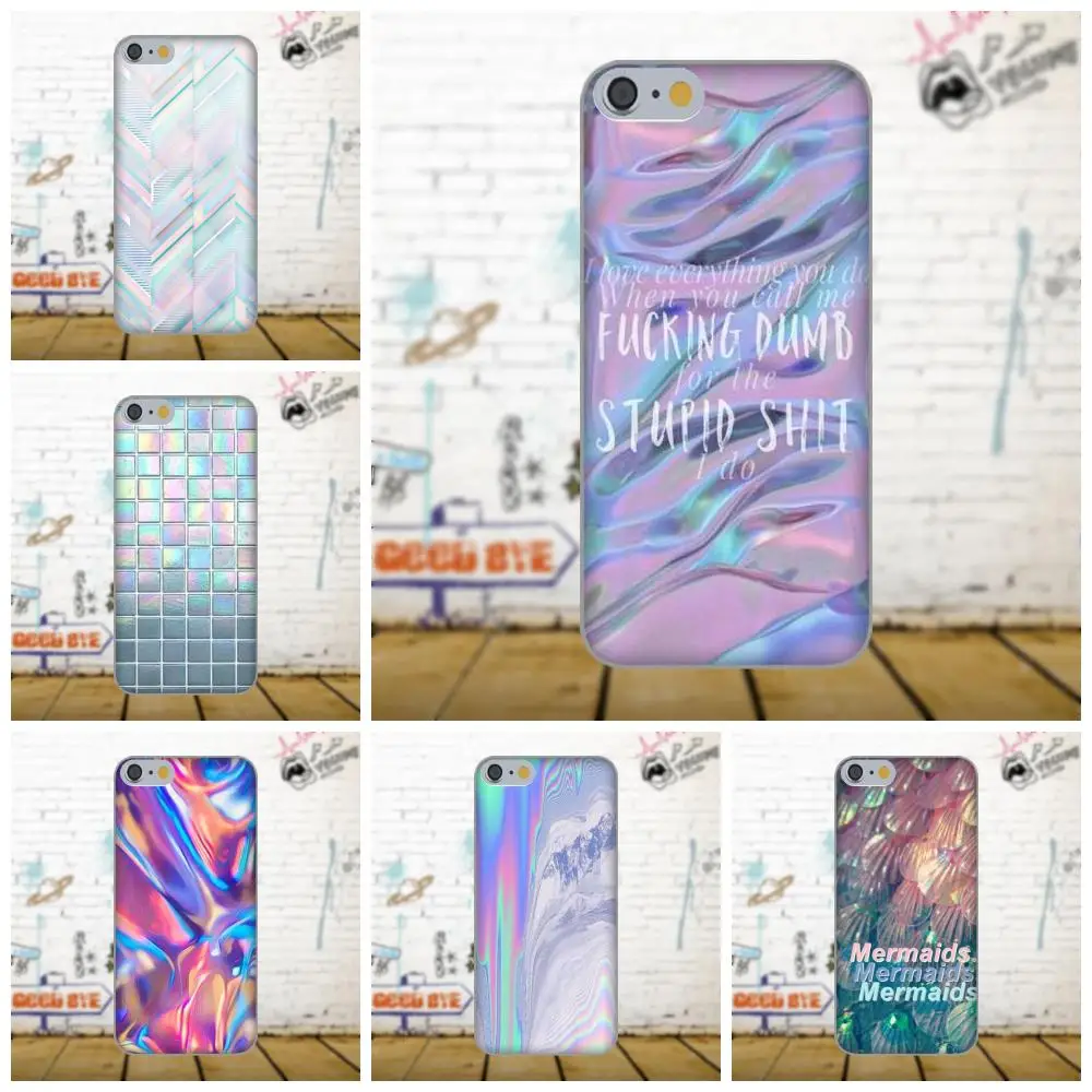 

Diwqxr Soft TPU Case Coque Cover Holographic Tumblr For Samsung Galaxy A3 A5 A7 J1 J3 J5 J7 S5 S6 S7 S8 S9 edge Plus 2016 2017