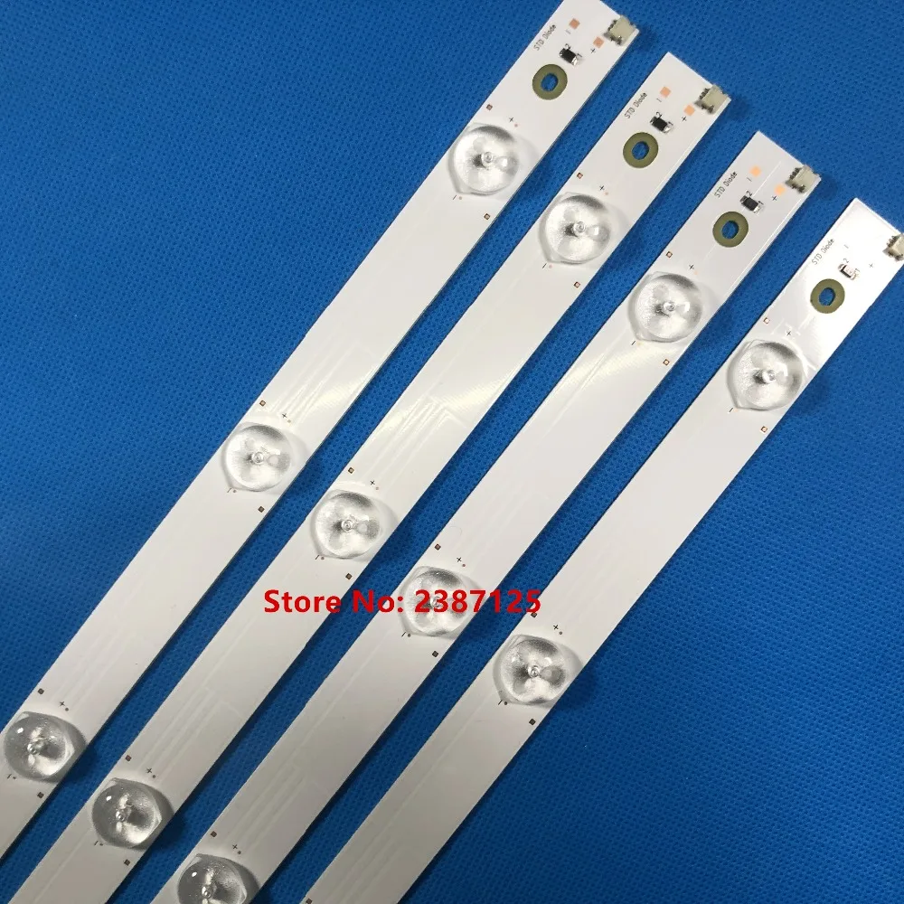 Светодиодная подсветка 855 мм 10 светодиодов типа R/L для Chang hong 43 &quotTV LED43D7200I SVJ430A07 LB