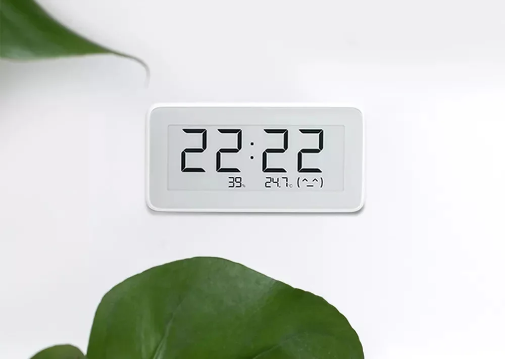 Xiaomi Mijia Smart температура мониторинга электронные цифровые часы чернила экран поддержка app управление