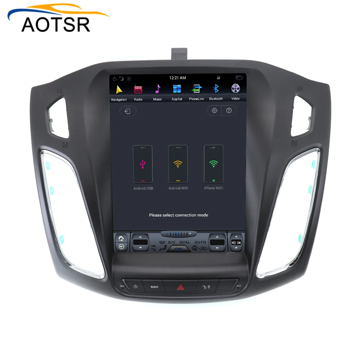 Top Tesla style Car Multimedia player Android 7 GPS Autoradio 1 Din For FORD/Focus 2012-2017 radio stereo 10.4" big screen headunit 1 Top Tesla style Car Multimedia player Android 7 GPS Autoradio 1 Din For FORD/Focus 2012-2017 radio stereo 10.4" big screen headunit 1