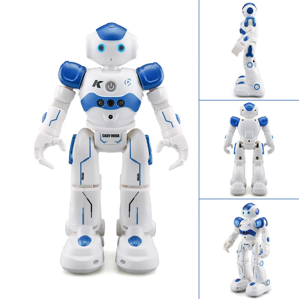Цена JJRC R2 font b usb b font зарядка танцы управление жестами RC робот игрушка интеллектуальная программа для детей подарок на день рождения