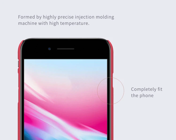 iphone 8 plus wallet case for iPhone 8 Nillkin Super Frosted Shield Hard Back PC Cover Case for iPhone 8 4.7" Nilkin Phone Case +Screen Protector iphone 8 plus case