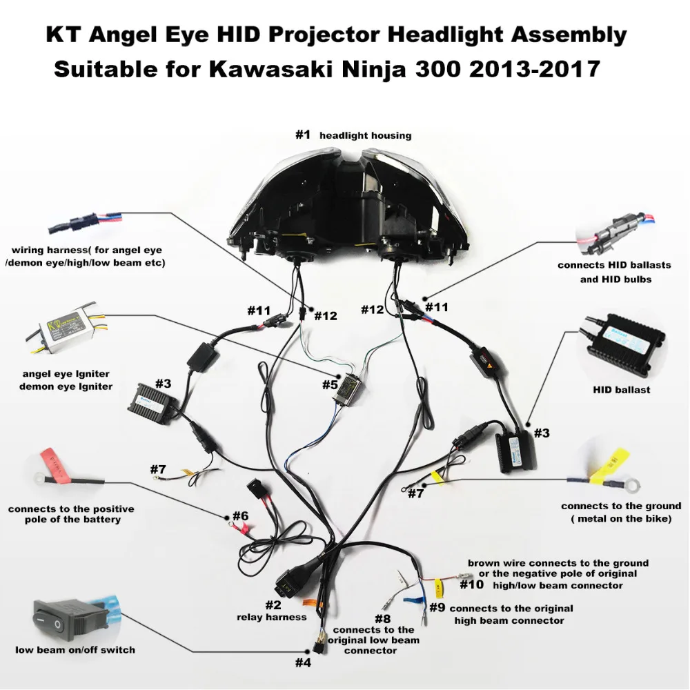 hid wiring diagram for motorcycle k hid wiring diagram for motorcycle k