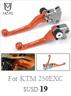 Для KTM 65SX 65XC 65 SX XC 2004-2011- Мотокросс ЧПУ Сводные сцепные рычаги для кроссовых и обычных мотоциклов