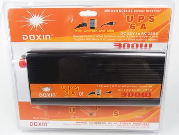 

Home UPS Power Inverter 300W DC12v to AC220v With battery charging function
