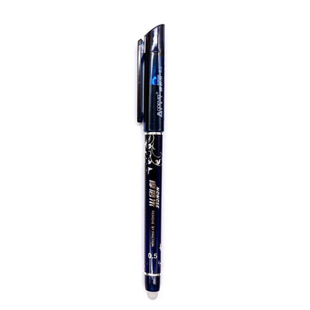 Стираемая ручка синий черный пополнения 0,5 мм/0,02 "Кружево студент школы качество Канцелярские Творческий письменная ручка подарок #105 Новый