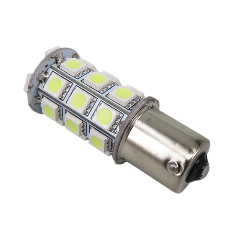 1 шт. автомобильный светодиод 1156 BA15S P21W BAU15S PY21W 5050 27 SMD белый красный желтый стоп