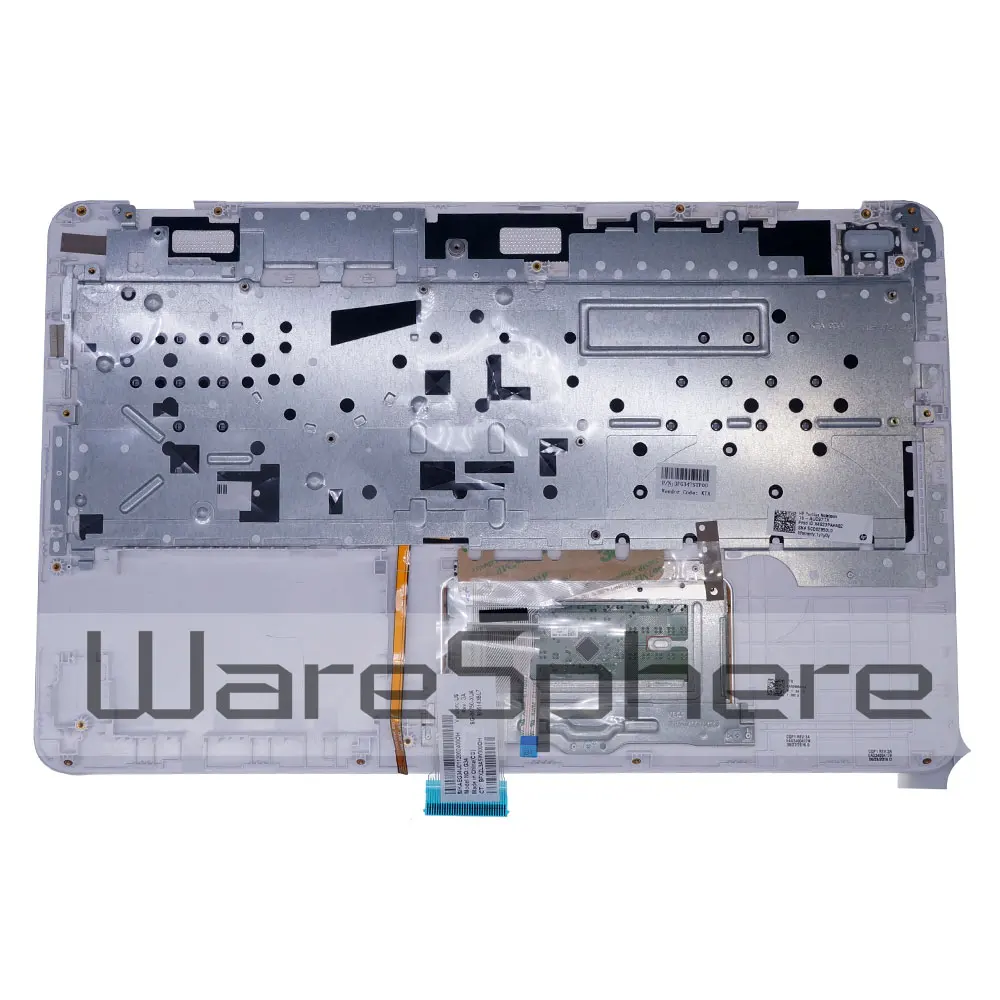 New New Top Cover Upper Case with Keyboard for HP Pavilion 15-AU 856044-001 White