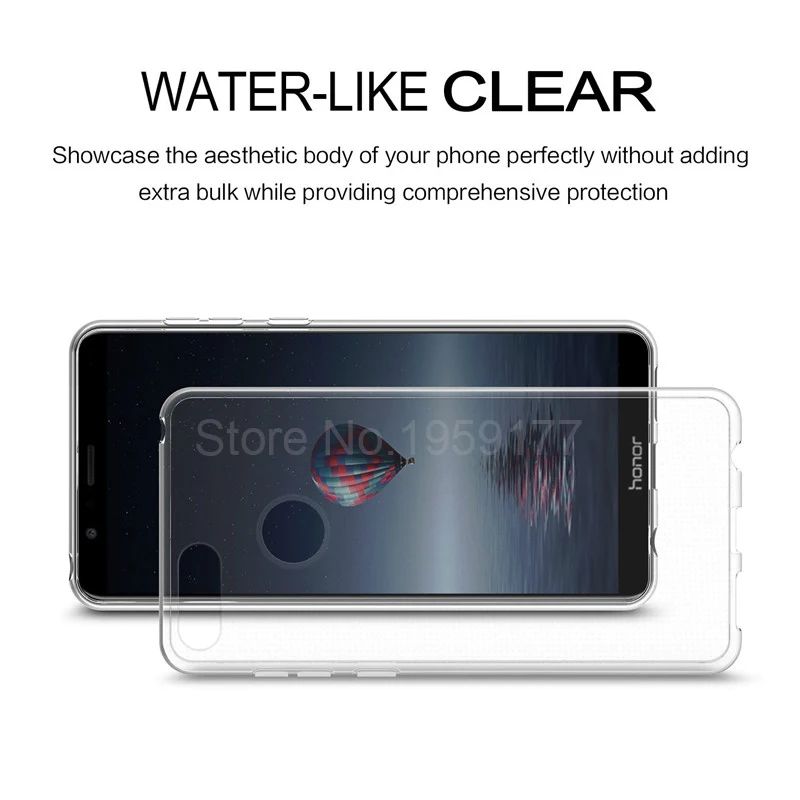 MODAZONGYE Soft Transparent Case For Huawei Honor 7X Case Cover Silicone Back Cover Phone Case For Huawei Honor 7X 7 X BND-L21 (4)