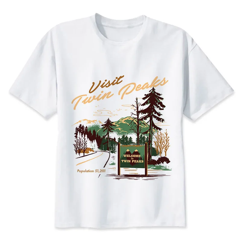 Twin Peaks 2017 t-shirt men TV Fashion TShirts Men Tee Shirt Tops Short Sleeve T shirt Twin Peaks 2017 t-shirt men TV Fashion TShirts Men Tee Shirt Tops Short Sleeve T shirt
