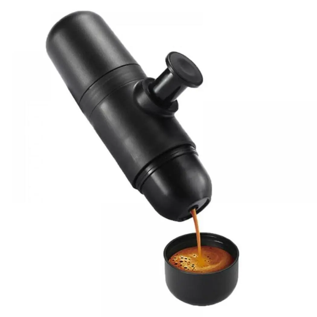 Mini Coffee Machine Manual Coffee Maker Portable Pressure Espresso Coffee Maker Handheld Espresso Maker for Home Traveller New