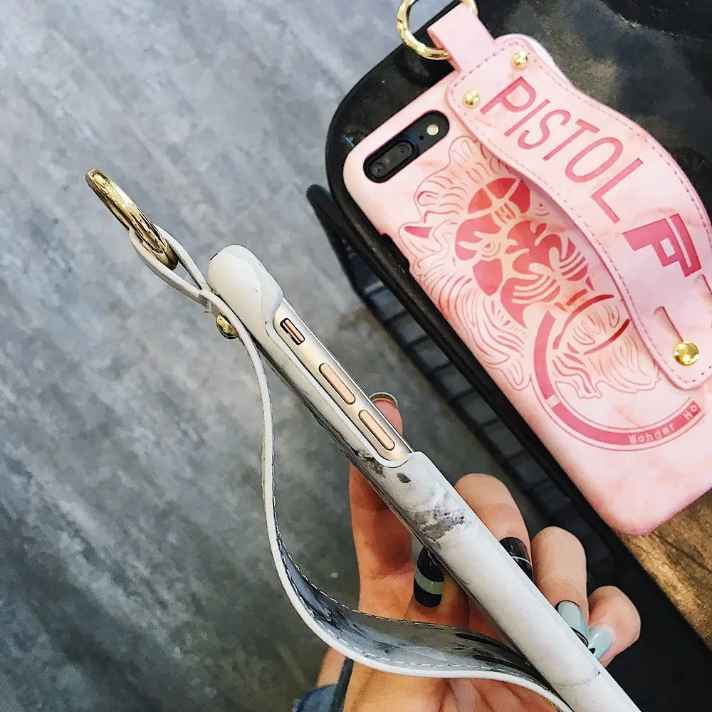 Чехол для телефона KISSCASE с ремешком на запястье Huawei P20 Lite P10 Plus Mate 10 Pro модные чехлы