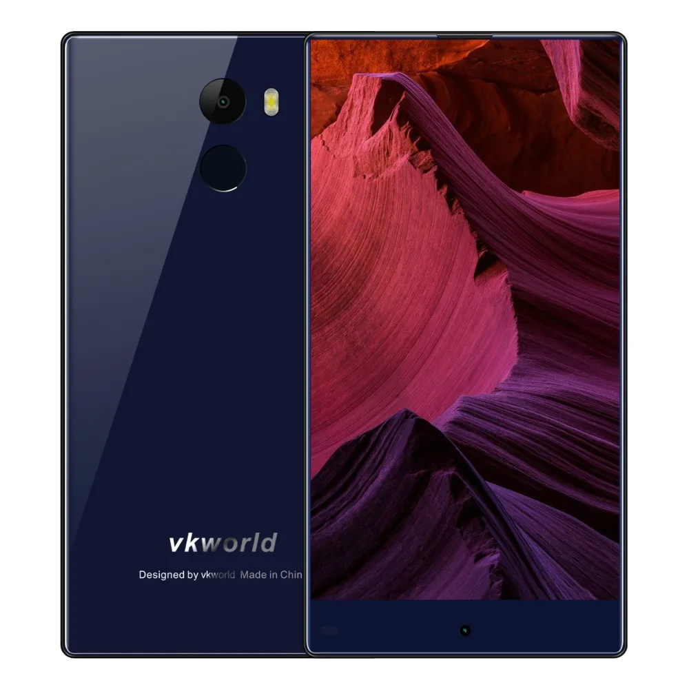 Vkworld Mix 5," полный экран Dual SIM 2 Гб ram 16 Гб Android7.0 смартфон MTK6737 четырехъядерный 8MP+ 5MP отпечаток пальца 4G LTE мобильный телефон