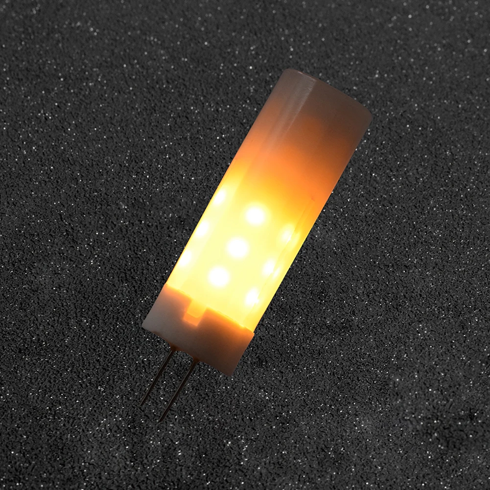 

G4 LED 12V New LED Flame Bulbs Fire Corn Light G4 LED 12V 2835 SMD Energy Saving lamp LED bulb christmas decorations