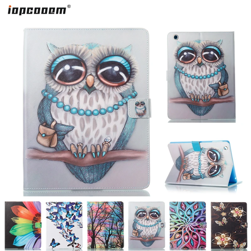 

For iPad Pro 10.5 Case Cartoon Stand Wallet Flip Holders PU Leather Tablet Cover Case For Apple iPad Pro 10. 5" inch 2017