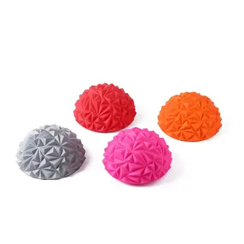 

New Portable Size Massager Spiky Massage Ball PVC Foot Trigger Point Stress Relief Yoga Massage Ball for feet Fitness