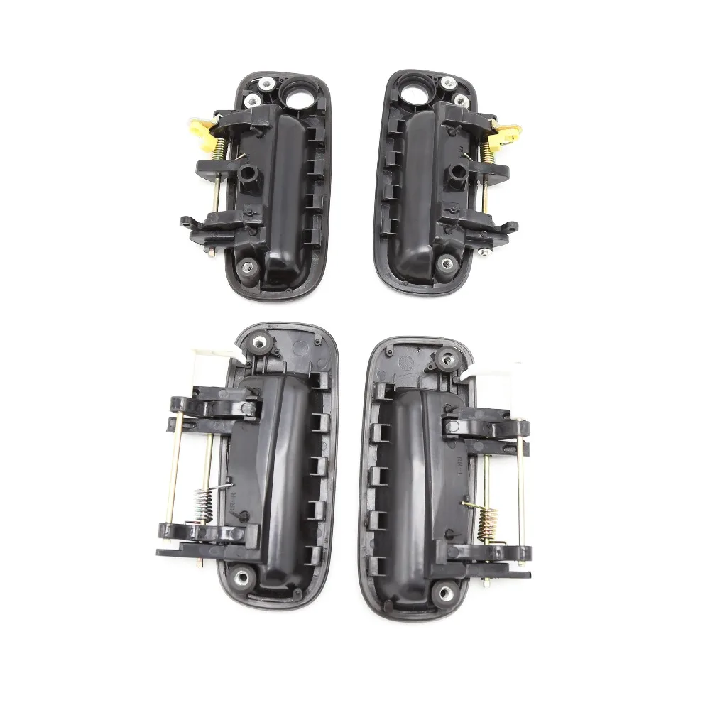 FL FR RL RR набор 4 черная наружная дверная ручка для Toyota Camry 1992 1993 1994 1995 1996 69240 33010 69220 33020