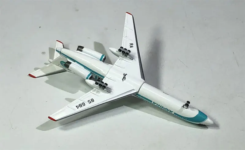 1: 500 Аэрофлот RA 85684 Туполев Tu 154M статические металлические Весы Модель
