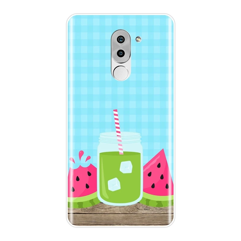 Силиконовый чехол для телефона Huawei Honor 6 5A 4X 5X 6X мягкая задняя крышка путешествий