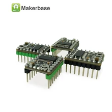 3 Dprinter 5 шт./лот МКС DRV8825 шагового водитель мотора модуль 4-layerPCB оптимизированная версия + радиатор хорошее охлаждение/безопасность защита
