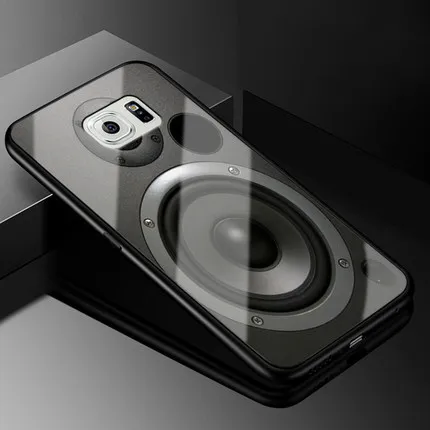 Для samsung Galaxy S6 Чехол Ретро узор закаленное жесткий стеклянная задняя крышка для samsung S6 G920F G920V G920A G920T G920P телефонные чехлы - Цвет: A5