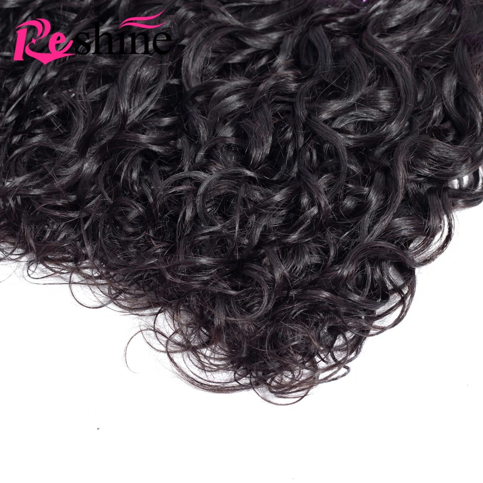  Malaysia Hair Natural Wave Hair Bundles 100% Human Hair 1/3/4PC Bundles Natural Black Color Reshine