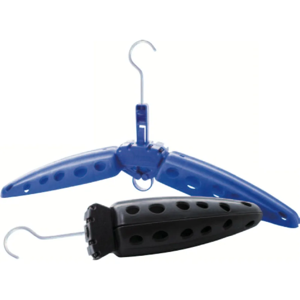 

One-touch detachable for WETSUITS HANGER BLACK/BLUE Surfing drying folding