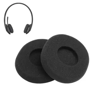 

1 Pair 65mm Sponge Replacement Headphone Pad Headset Ear Pads for Logitech H800 Earpads